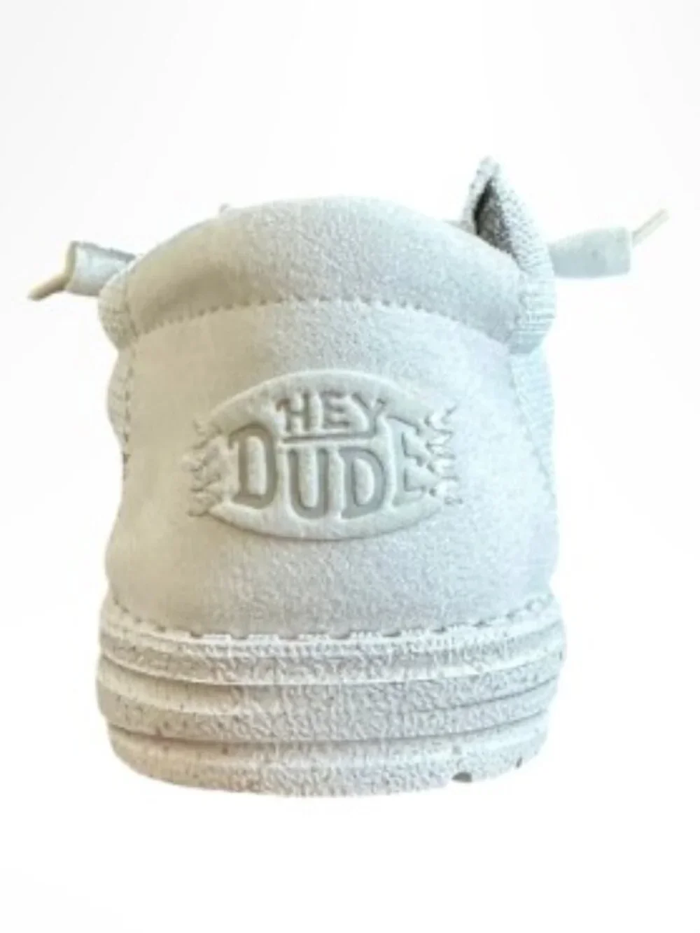 HEY DUDE Wally White Mesh Slip On Loafers 12 Like New